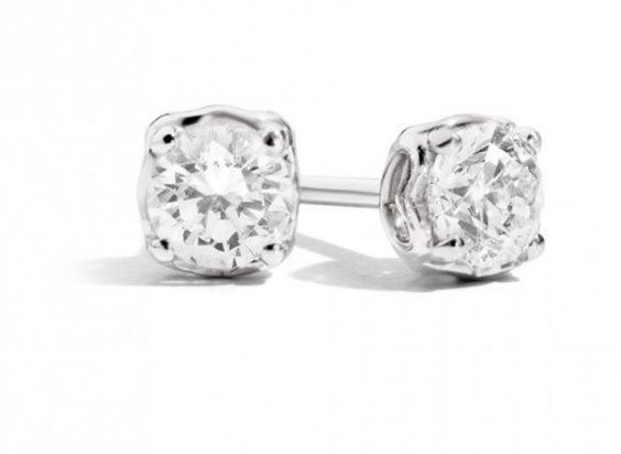 Orecchini Recarlo Anniversary in Oro Diamante E01PX001/050 - E01PX001/050